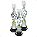 Silver White Trophy