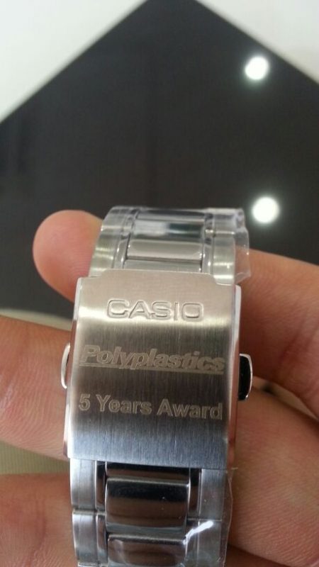 Laser Engraving on Watch