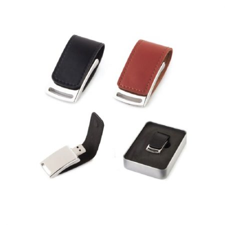 PU Leather USB Flash Drive