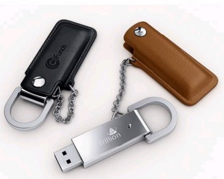 PU Leather USB Flash Drive