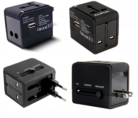 Cliptec Travel Adapter -GZ170
