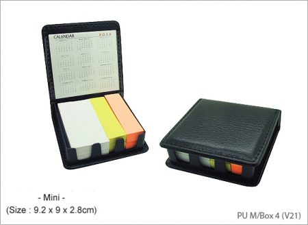 PU Notepad With Sticky Note 4