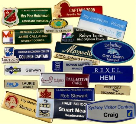 Metal Name Tag