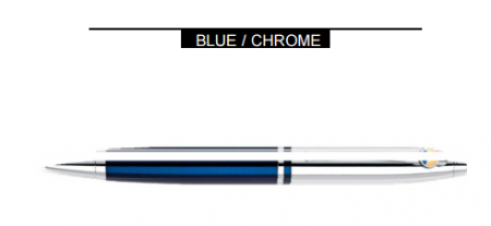Blue / Chrome