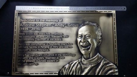 3D Pewter / Bronze Signage
