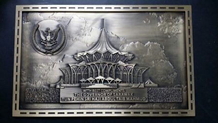 3D Bronze Signage -Sarawak