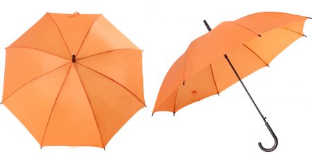 24-inch nylon taffeta umbrella-orange J Handle