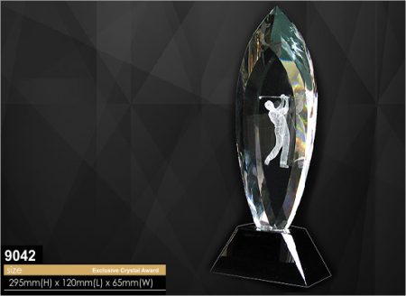 Crystal Award 9042