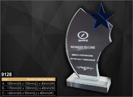 Crystal Plaque 9128