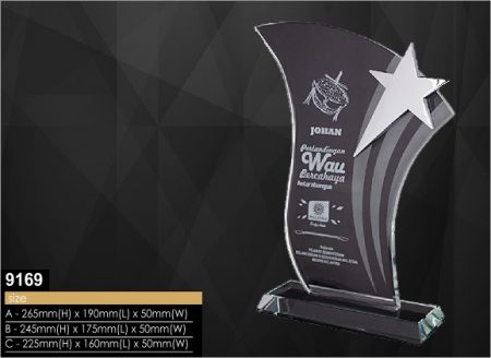 Crystal Plaque 9169