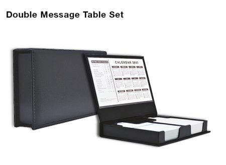 Double Memo Pad Desk Set