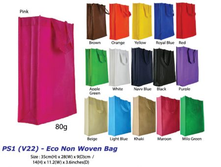Eco Non Woven Bag - PS1 (35x28x9cm)