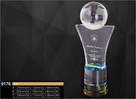 Crystal Plaque 9176
