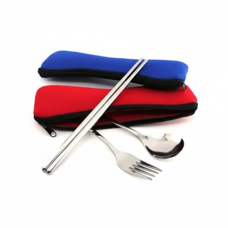Cutlery Set in Zipper Pouch