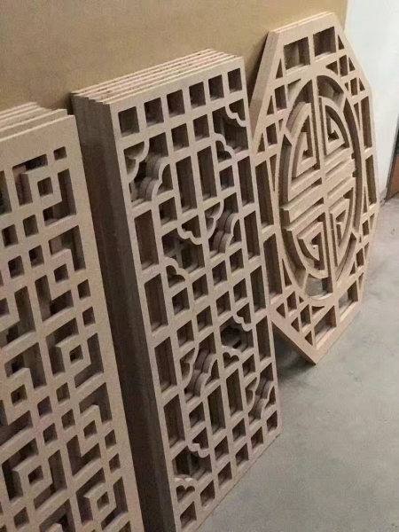 Router Cut MDF wood