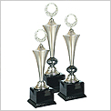 White Silver Trophy 6000