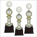 White Silver Trophy 6002