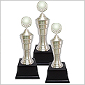 White Silver Trophy 6024