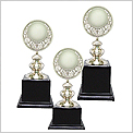 White Silver Trophy 6025