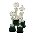 White Silver Trophy 6027