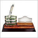 Wooden Acrylic Pen Holder & Name Card Holder 7106