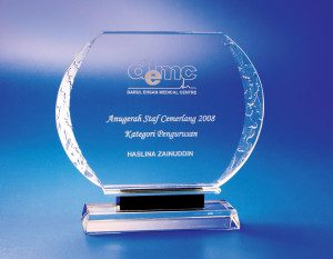 Crystal Plaque C615