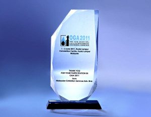 Crystal Plaque D1014
