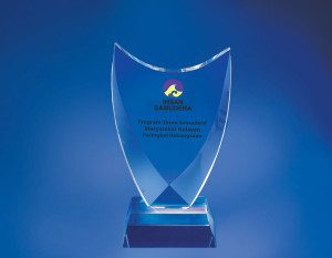 Crystal Plaque D4014