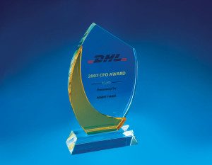 Crystal Plaque D4015