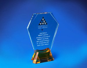 Crystal Plaque D4017