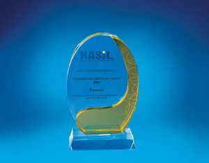 Crystal Plaque D4018
