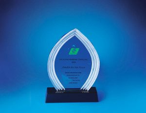 Crystal Plaque D4024