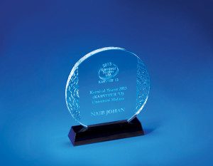 Crystal Plaque D4029