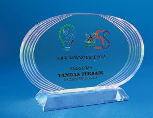 Crystal Plaque D4038