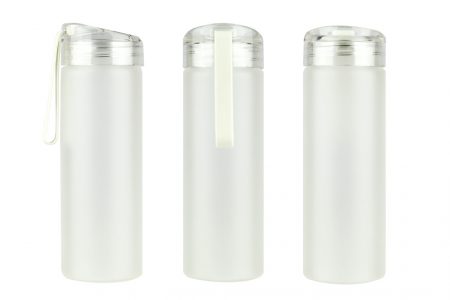 Frosted Glass Bottle