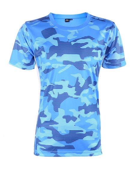 Sublimation Round Neck - Ocean Blue