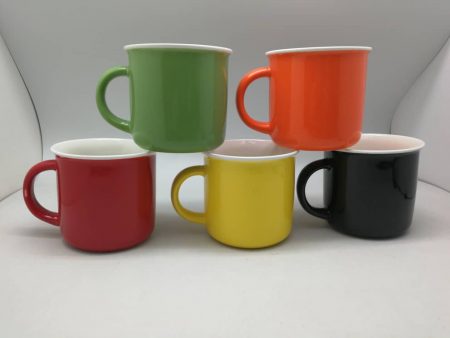 2 Tone Ceramic Mug / Colourful Ceramic Mug