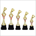 Plastic Badminton Trophy 4075