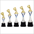 Plastic Badminton Trophy 4076