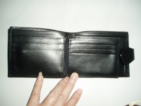 Unisex Wallet 3 Fold With Buckle