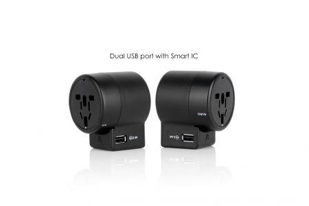 Travel Adapter with Smart IC