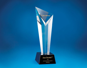 Crystal Trophy CTD3010