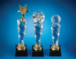 Crystal Trophy CTD3017