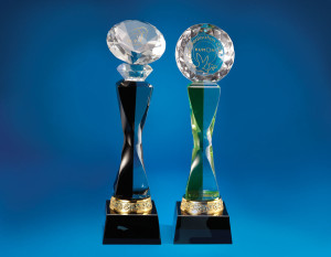 Crystal Trophy CTD3018