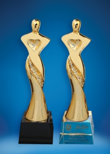 Crystal Trophy CTD5035