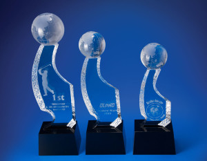 Crystal Trophy CTD4006