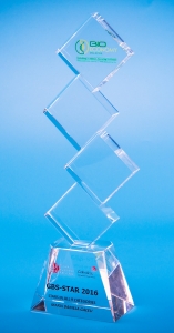 Crystal Trophy CTD5006