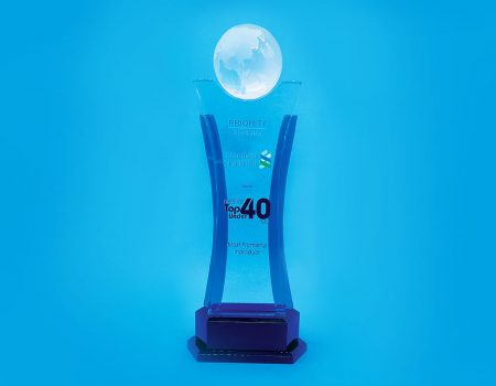 Crystal Trophy CTD4064