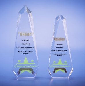 Crystal Trophy CTD5008