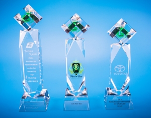 Crystal Trophy CTD5009